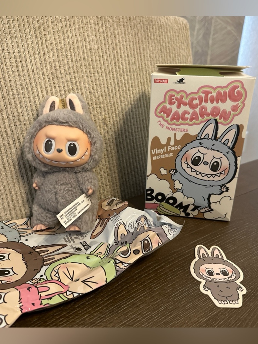 POP MART Labubu The Monsters Exciting Macaron “Sesame Bean” Confirmed